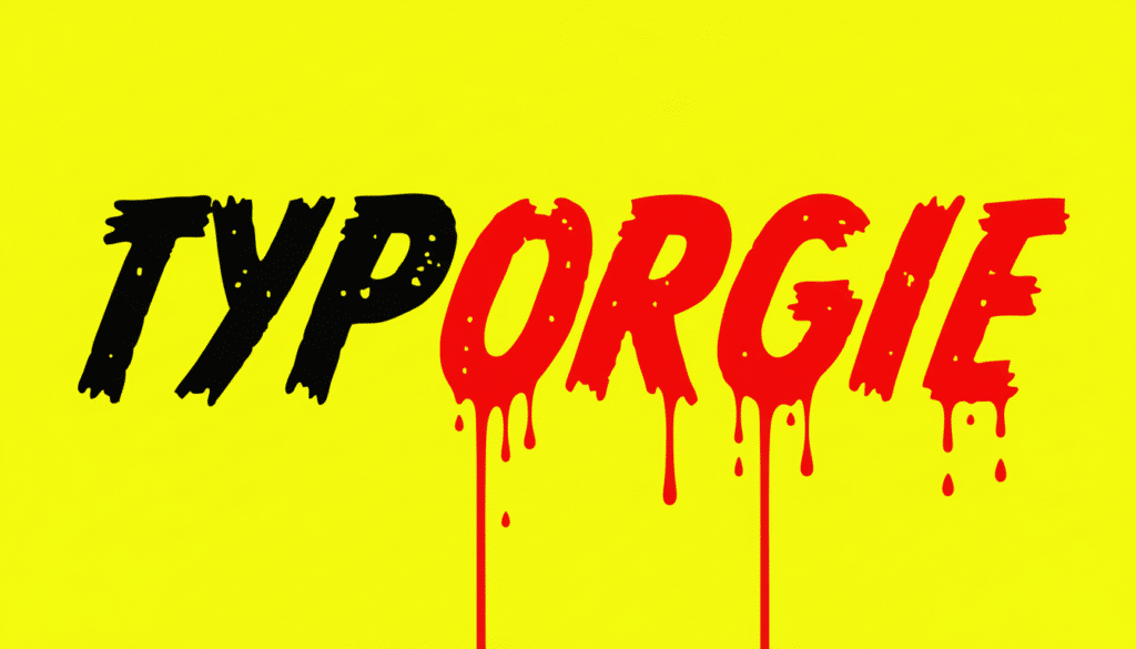 Typorgie, les erreurs en typographie à éviter