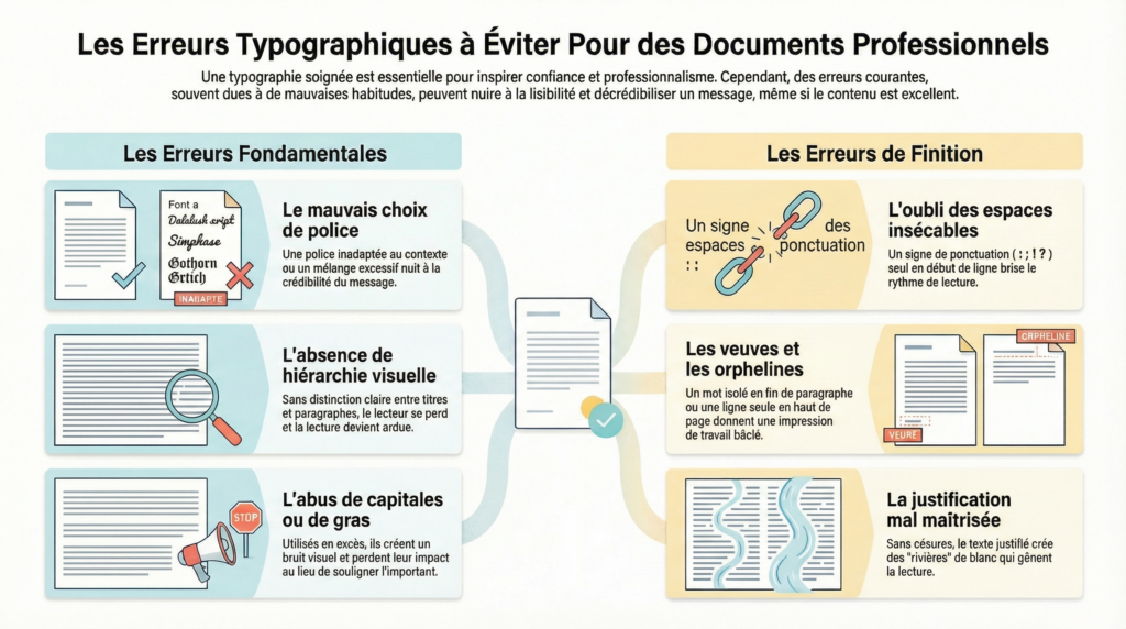 Les erreurs typographiques